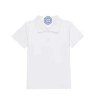 Boys Solid Polo for Custom Embroidery