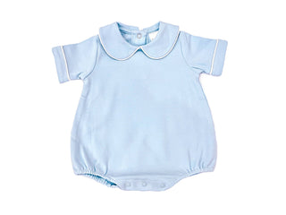 Boys Bubble Custom Collar Embroidery