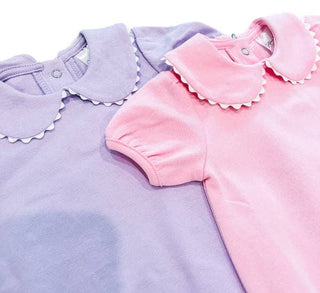 Scallop Collar Girls Bubble
