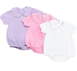 Cutest Scallop Girls Peter Pan Collar Bubble